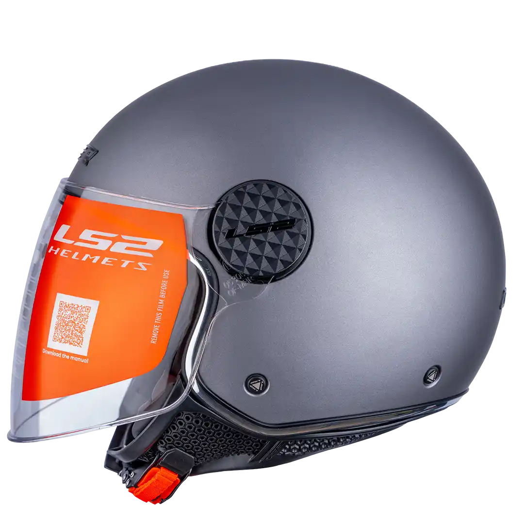 CASCO LS2 OF558 LUX TITANIO MATE